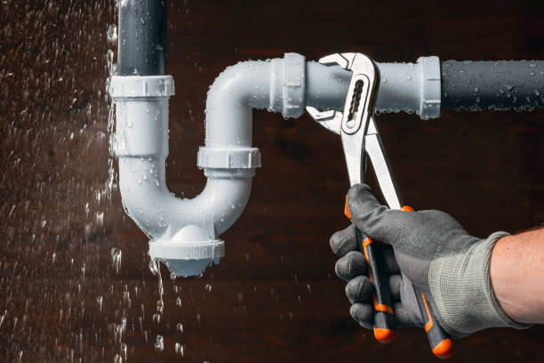Professional Sewer Line Repair technician working in Heisson, WA